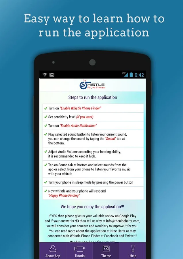   Whistle Telepon Finder- screenshot 