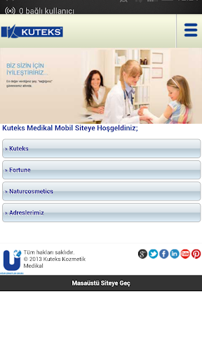 Kuteks Mobil Site