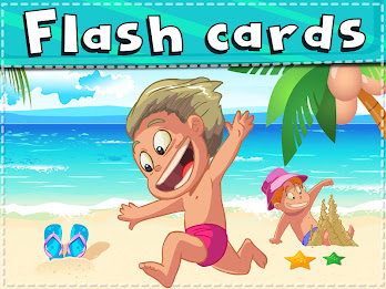 Learn english by flash cards poster 6