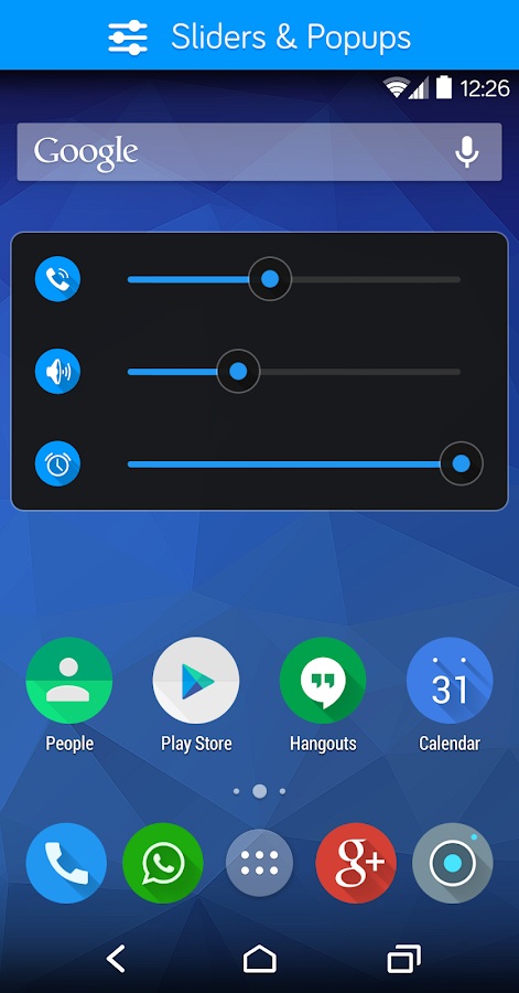 Flux - CM11 Theme - screenshot