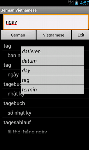 German Vietnamese Dictionary