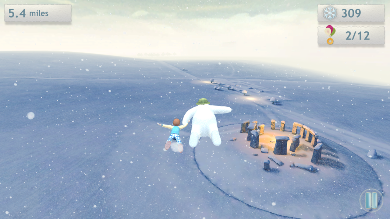 The Snowman & The Snowdog Game - screenshot