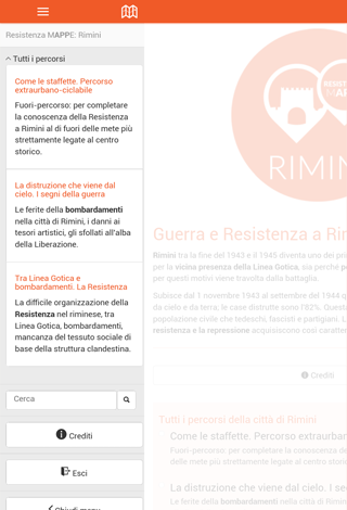 【免費教育App】Resistenza mAPPe Rimini-APP點子