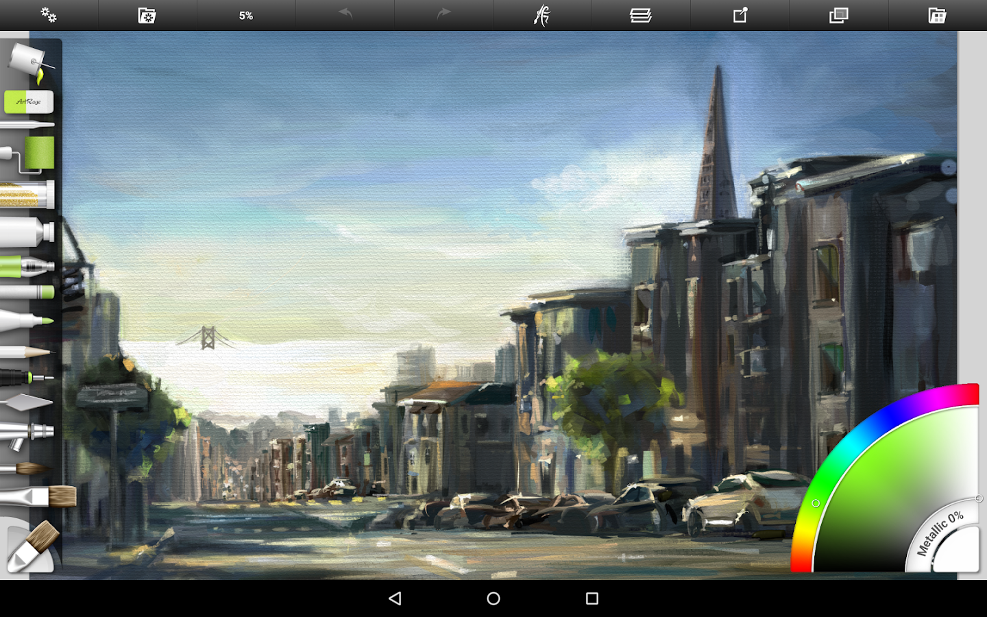   ArtRage: Draw, Paint, Create- tangkapan layar 