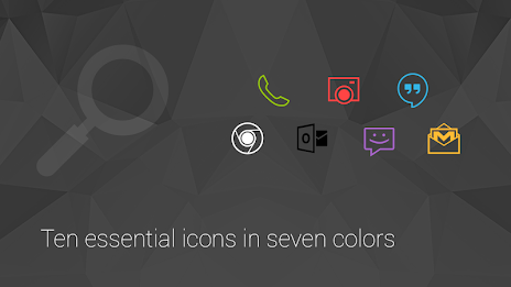 Minimalistic Icons Free poster 3