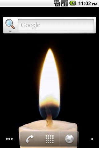 Android application Candle Simulator Wallpaper screenshort