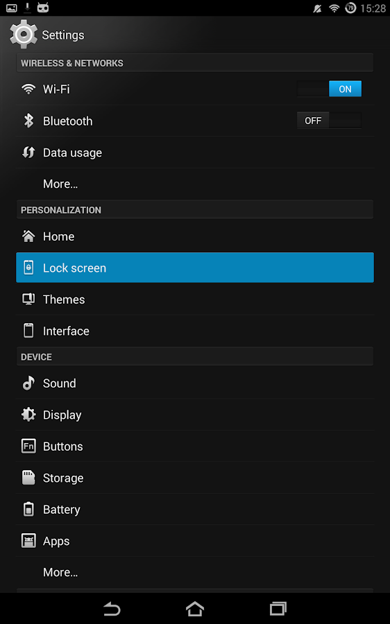 Flow Theme for CM11 - screenshot
