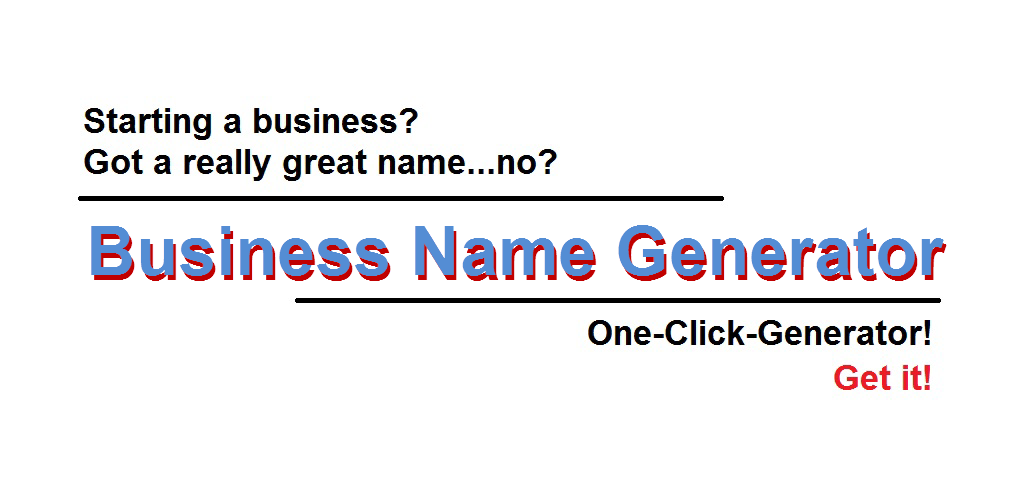 Business name generator