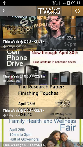 【免費新聞App】This Week at GSU-APP點子