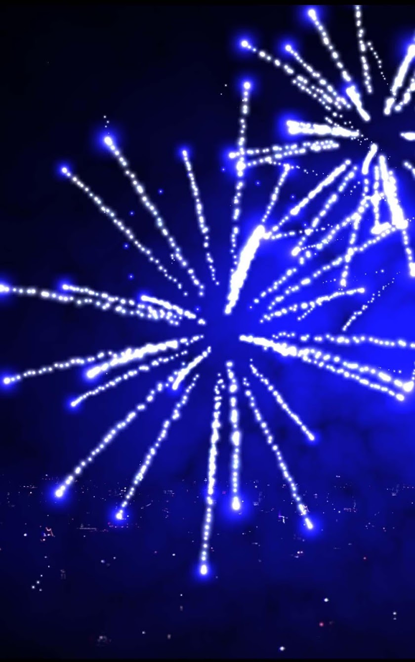3D Fireworks Live Wallpaper Screen 3