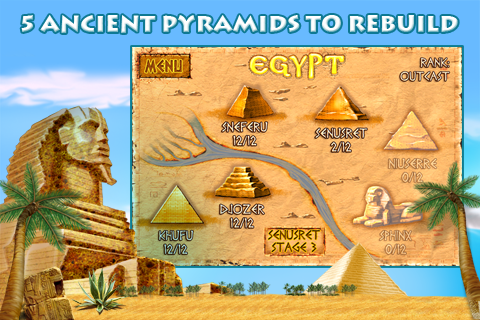 Brickshooter Egypt (Full) Screen 2