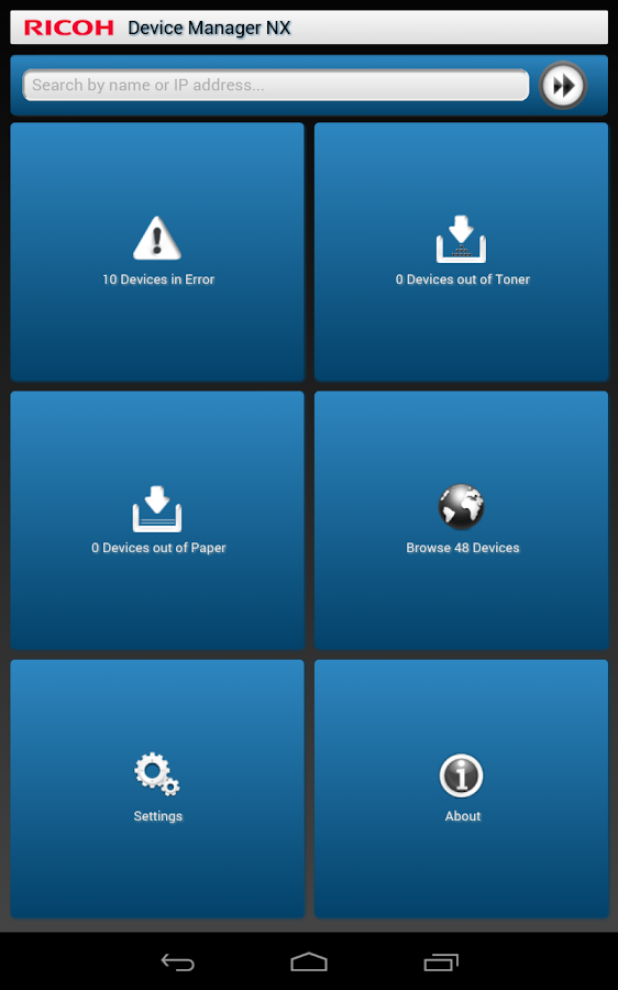 ricoh device software manager ricoh printer management software Brapp