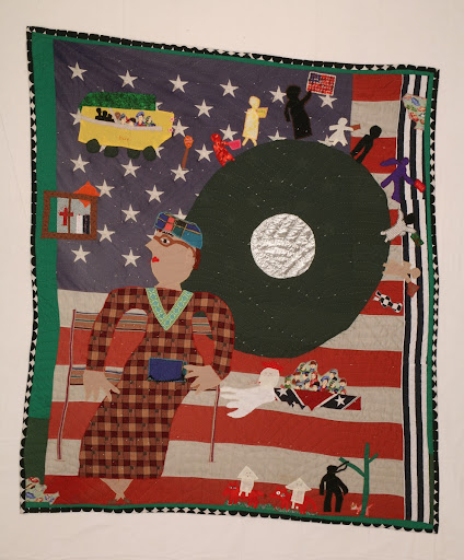 "Rosa Parks II" Quilt by Yvonne Wells, 2006