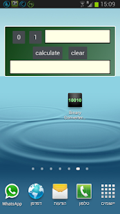 Free binary converter widget APK for Android