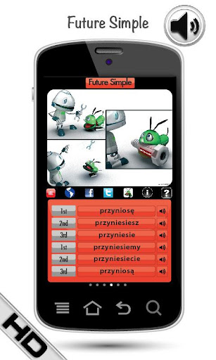 【免費教育App】学习波兰语动词 HD LearnBots-APP點子