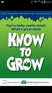 Marketing U: Know To Grow Screenshots 0