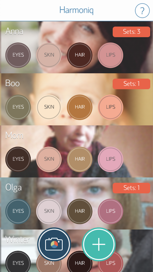 Android application Harmoniq screenshort