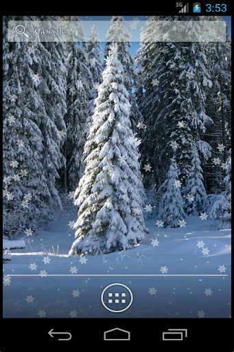 【免費個人化App】Snowfall Live Wallpaper-APP點子