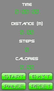 Runners Pedometer/Caloriemeter - screenshot thumbnail