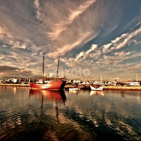 Boat by Dorota Grolewska - Transportation Boats