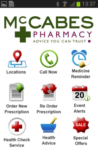 McCabes Pharmacy App