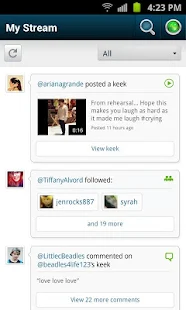 Keek - Social Video - screenshot thumbnail