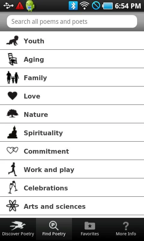    POETRY from Poetry Foundation- screenshot  