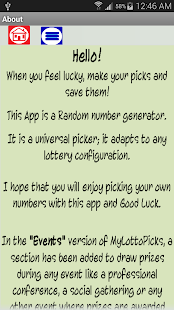 My Lotto Picks EVENTS Screenshots 5