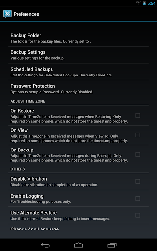 Android APK : SMS Backup & Restore Pro