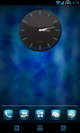 CM 10.2 - Blue Lime Theme Free