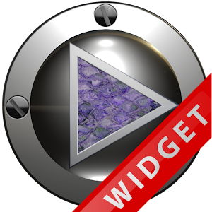 Poweramp Widget Purple Snake logo