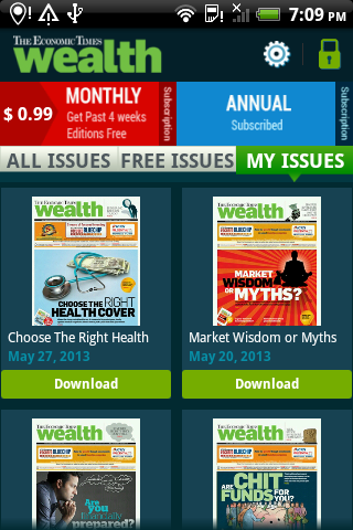    The Economic Times Wealth- screenshot  