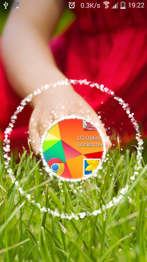 LG Optimus Lockscreen - screenshot