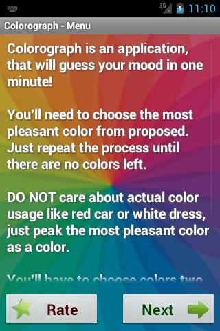 Colorograph Luscher Test