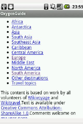 Wikivoyage offline travelguide