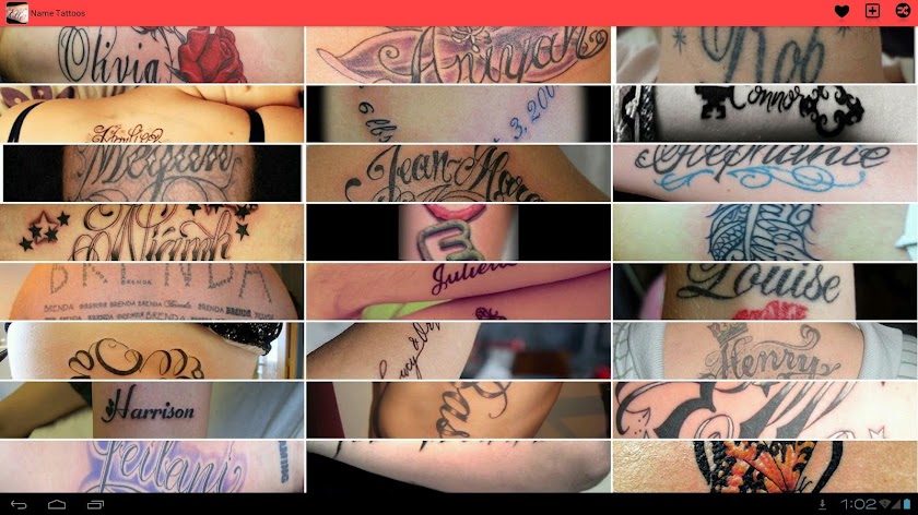 Name Tattoos Ideas Screen 3