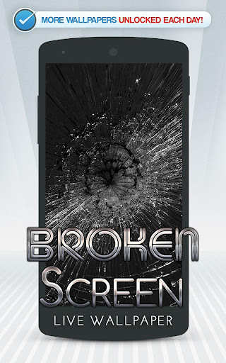 Broken Screen Live Wallpaper