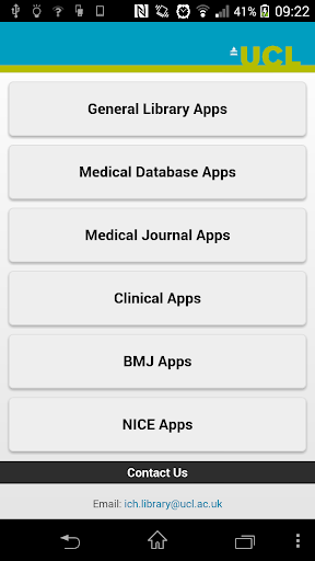 ICH Medical App Library