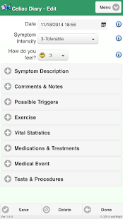 Free Download Celiac (Coeliac) Diary APK for PC