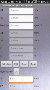 Hydraulic Cylinder Calculator screenshot 3
