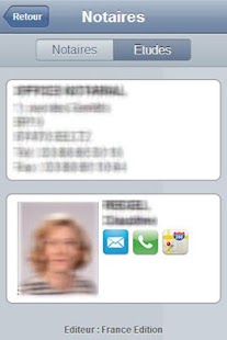 Annuaire notaires Colmar Metz Screenshots 3