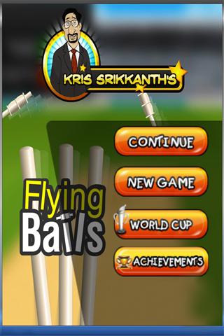 Kris Srikkanth's Flying bails