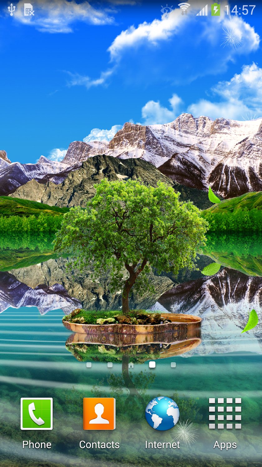 Landscape Live Wallpaper Screen 2