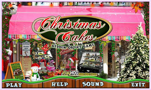 Christmas Cakes Hidden Objects