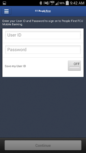 People First FCU Mobile Access