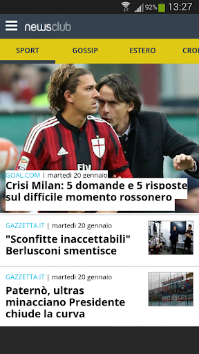 【免費新聞App】Giornali Italiani News Club-APP點子