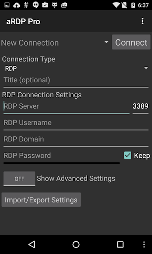 aRDP: Secure RDP Client