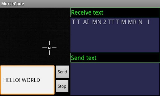 Morse Code Transceiver Screenshots 1