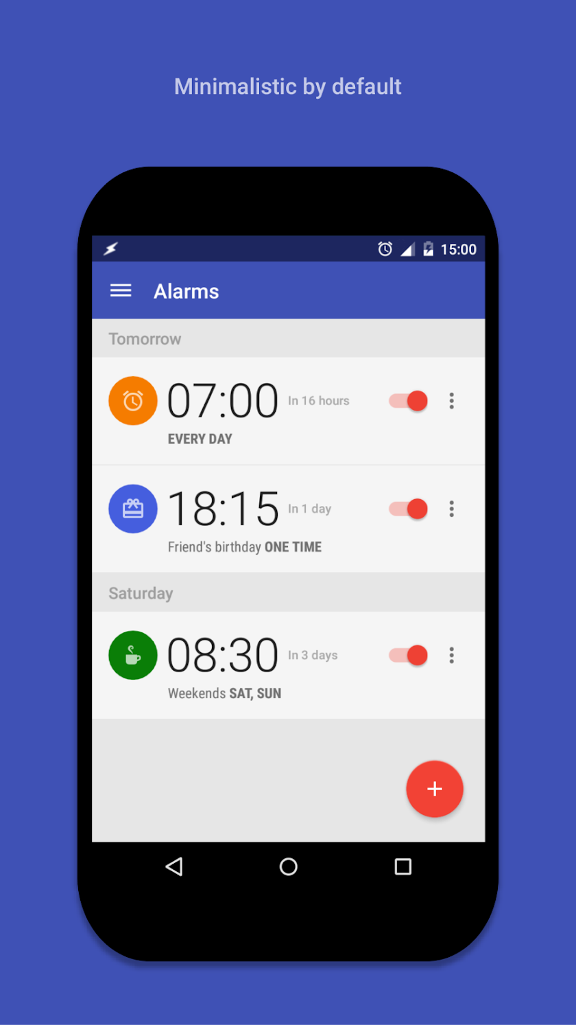 AlarmPad - Alarm clock PRO Screen 1