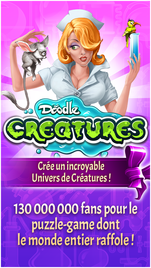 Android application Doodle Creatures screenshort